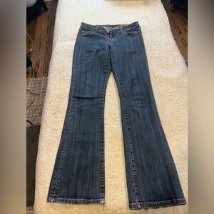 Seven7 Dark Blue Classic Flare Jeans